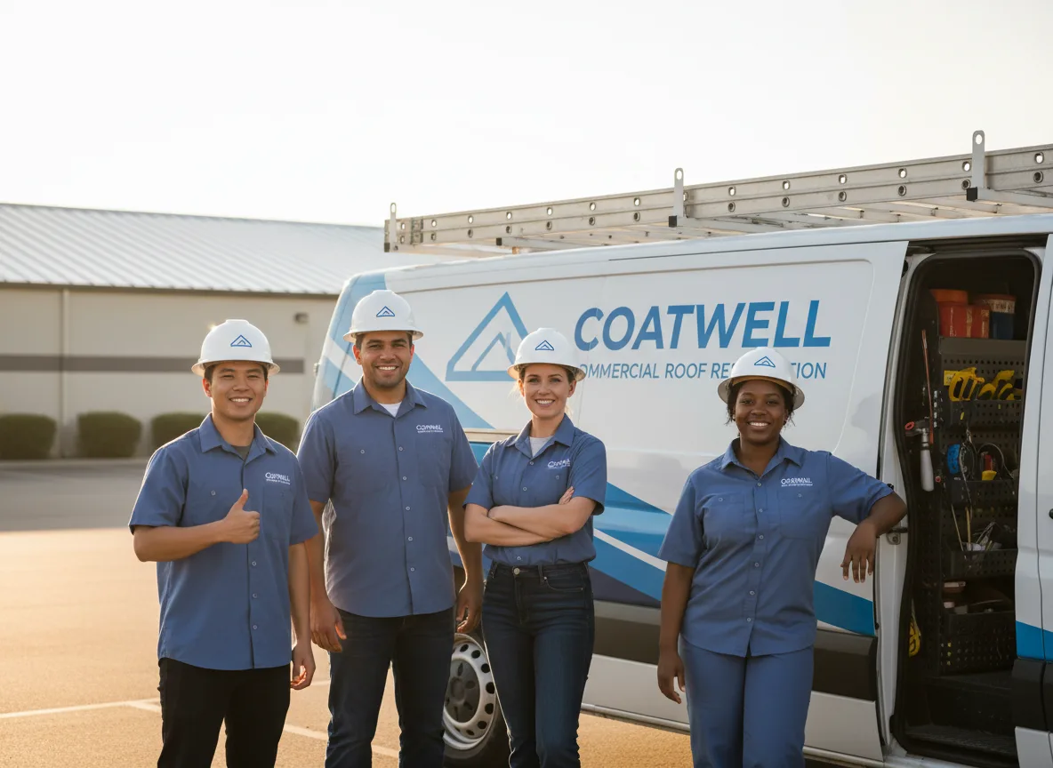 Commercial roof coating company in Earth City, MO